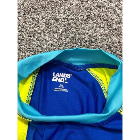 Lands End rash guard size 14-16 husky C33-31 - Picture 3 of 3